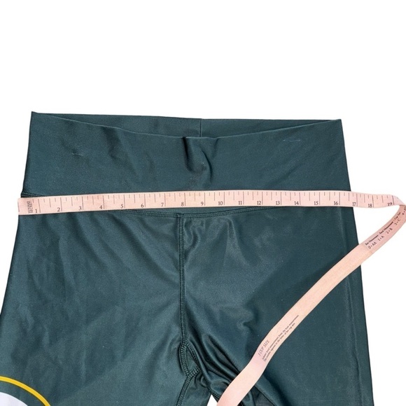 Green Bay Packers NFL Leggings Women’s L Football Wisconsin Activewear Stretchy - Picture 8 of 13